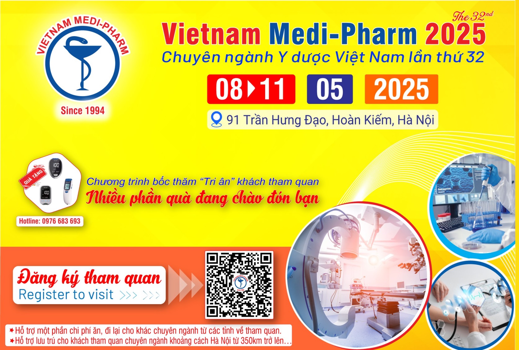 Khai mạc Triển lãm quốc tế chuyên ngành Y Dược Việt Nam lần thứ 32